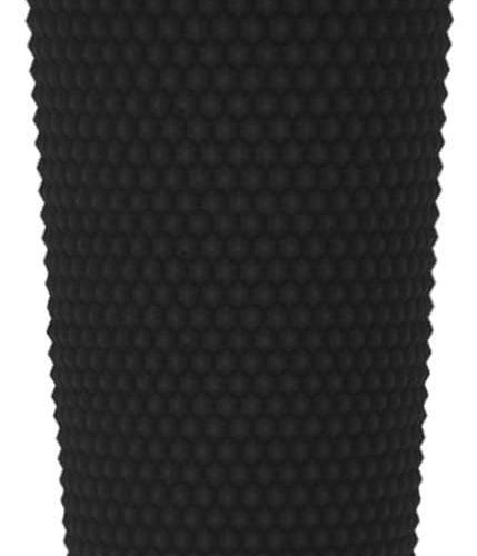 Studded Tumbler with Lid and Reusable Straw Insulated Cup