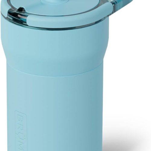 Kids Straw Tumbler with Silicone Sleeve and Locking Dial Insulated Cup