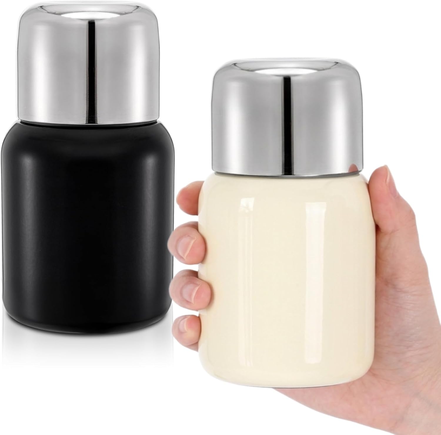 Small Insulated Water Bottle Set with Screw On Lid Insulated Cup