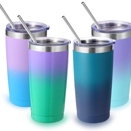 Vacuum Insulation Tumbler with Powder Coating Insulated Cup