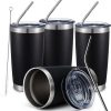 Insulated Tumbler Set with Splash Proof Slide Lid Insulated Cup